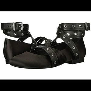 Kenneth Cole NY kids black Wade Ballet Flat